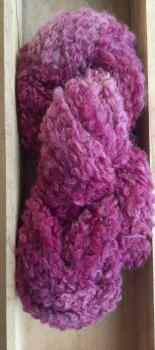 Teddy Schwarzkirsche-Chunky-Schurwolle/Alpaka non superwash