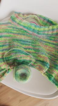 Fluff Sommerpopp-Fingering-Schurwolle-BabyAlpaka/PimaCotton/Schurwolle non superwash