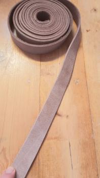 Lederriemen Softpink - eine Einheit sind 50 cm