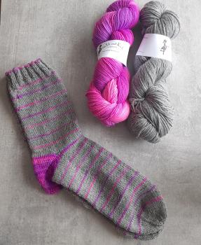 Strickset Ringelsocke