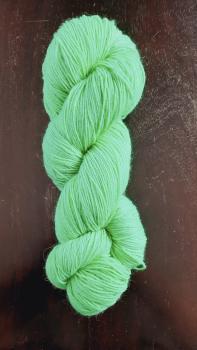 Deutsche Socke Mint-Fingering-Schurwolle/Polyamid