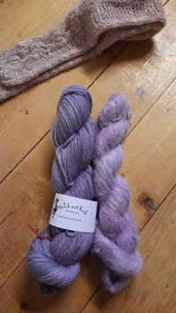 Strickset Littlescarf Lila