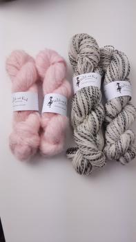 Preview: Strickbox Therapietuch rosa