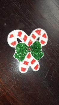 Preview: Brosche Zuckerstange