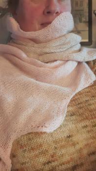 Strickrezept Wellenschal