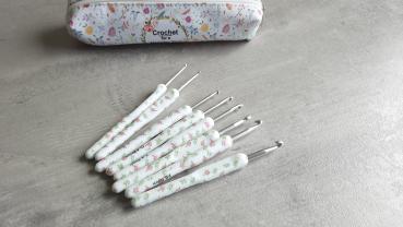 Häkelhakenset Blümchen