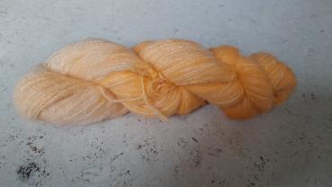 Fluff Orange Light-Fingering-BabyAlpaka/Baumwolle/Schurwolle