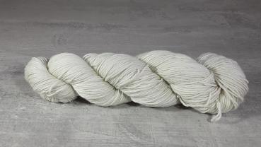 Herzwolle Perlgrau-Fingering-Schurwolle superwash