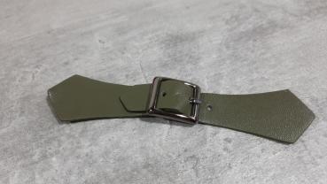 Schnalle Lederoptik Grün