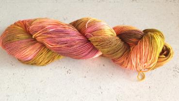 Socke Happy - Fingering- Schurwolle/Polyamid