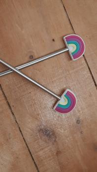 Maschenstopper Regenbogen