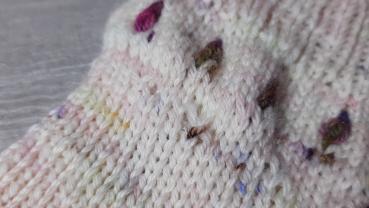 Preview: Strickrezept Blütensocke