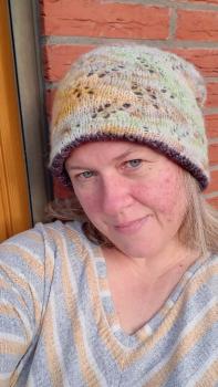 Mützenset Wendemütze Pastellherbst