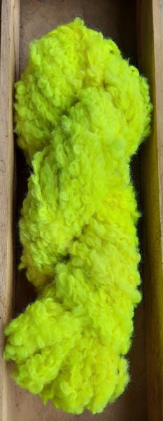 Teddy Neongelb-Chunky-Schurwolle non superwash