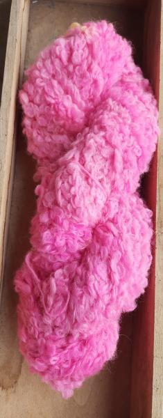 Teddy Pink-Chunky-Schurwolle non supewash