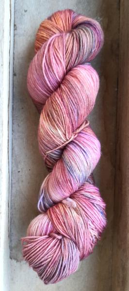 Socke Feenblüte-Fingering-Schurwolle/Polyamid