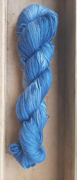 Luxus KaSei Blaumelange-Kashmir/Seide