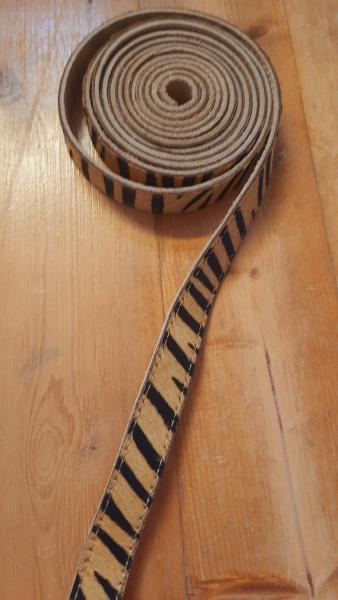 Lederriemen Tiger - eine Einheit sind 50cm