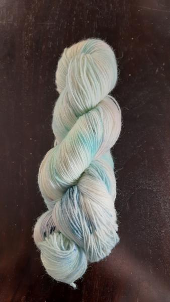 Deutsche Socke Himmelblau