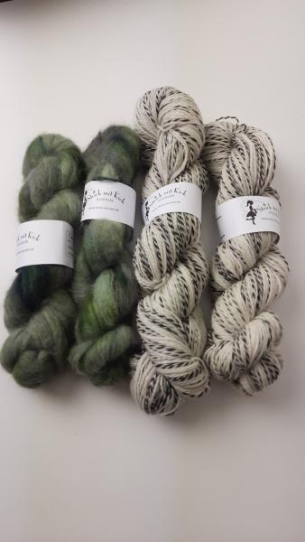 Strickbox Therapietuch grün