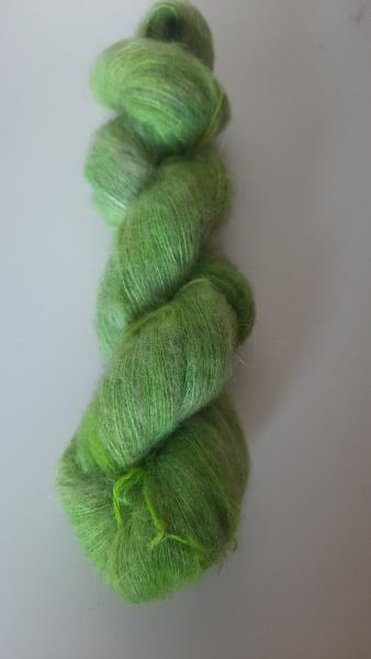 Alpakahailo Rauchgrün