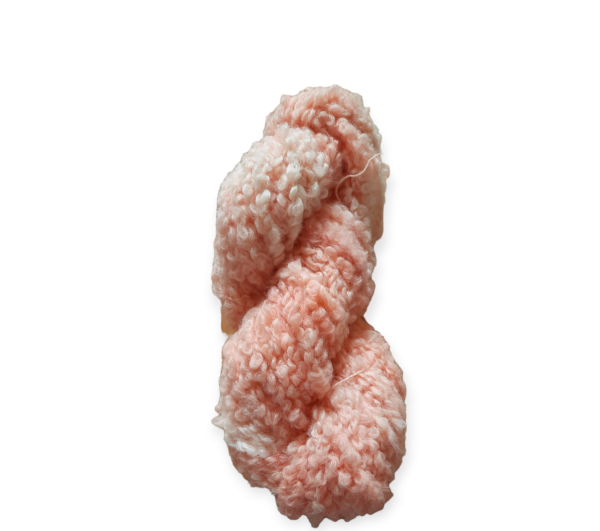 Teddy Peach-Chunky-Schurwolle/Alpaka non superwash