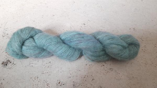 Hailo Rauchblau-Lace-BabySurialpaka/Seide