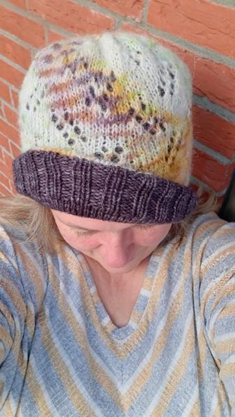 Mützenset Wendemütze Pastellherbst
